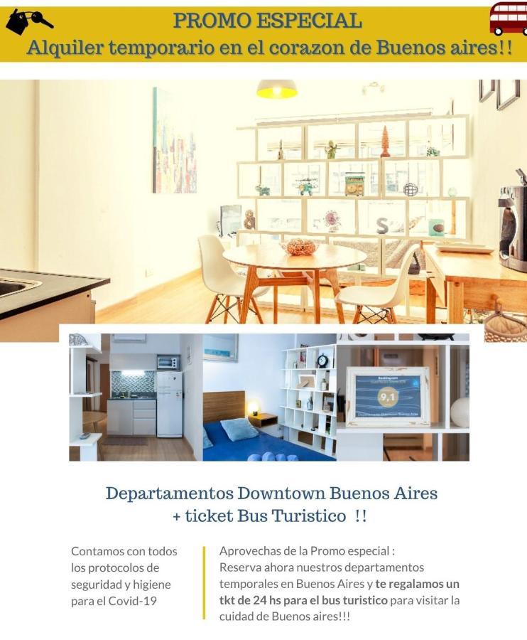 Ferienwohnung Departamento Downtown Buenos Aires Exterior foto